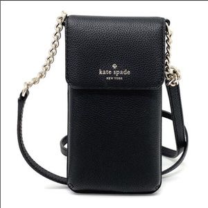 Kate Spade phone case/holder (black)